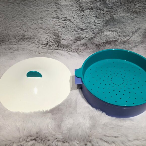Tupperware 3-pc Microwave Micro steamer Rice Vegetables Cooker - Picture 3 of 10